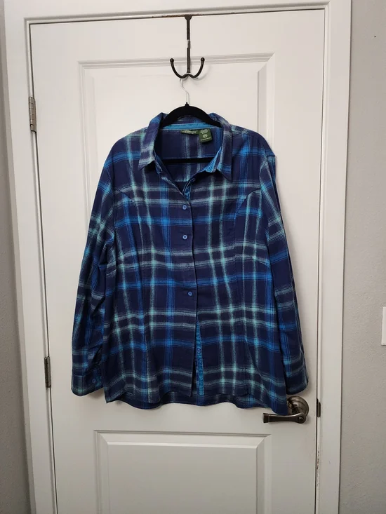 Stillwater Supply Flannel Plaid Button Down Shirt