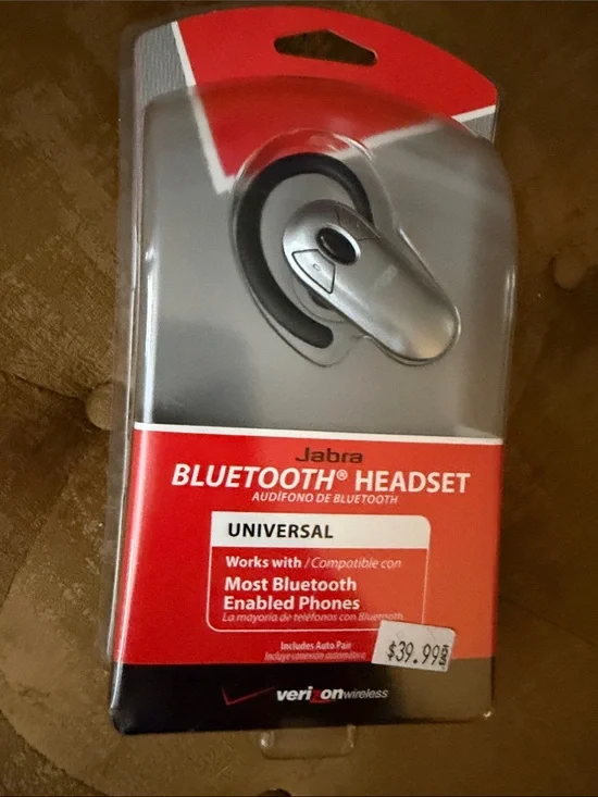 Jabra Bluetooth Headset - Silver