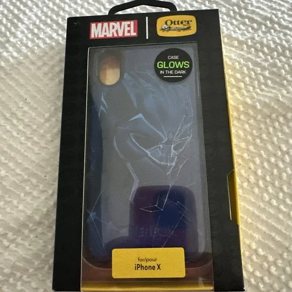 Glow In The Dark Otter Box iPhone X Phone Case Marvel Avenger Infinity War