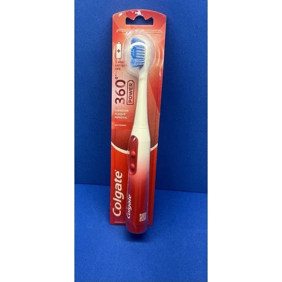 Colgate 360 Sonic Optic White Battery Powered Whitening Soft Toothbrush‎