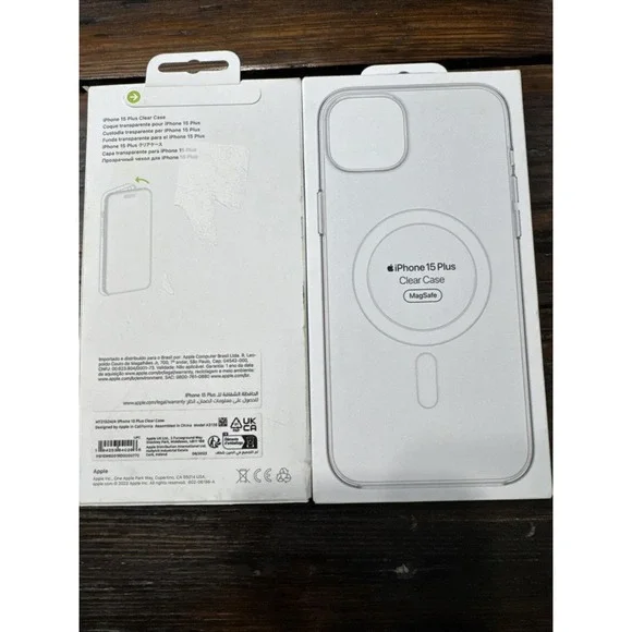 Apple Clear Case with MagSafe‎ for iPhone 15 Plus NEW Open Box