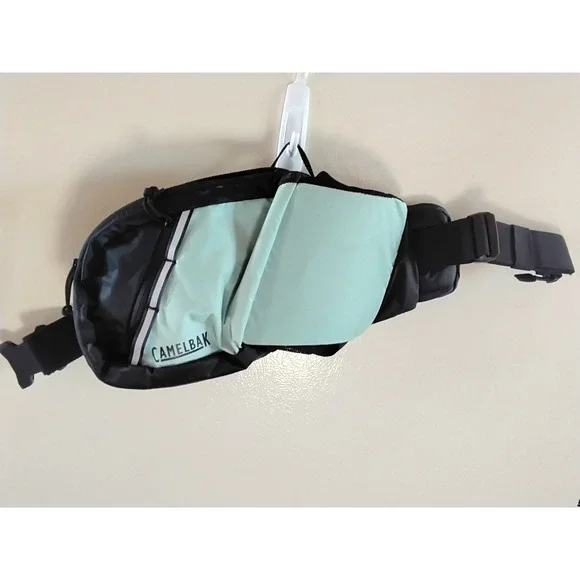 CamelBak Podium Flow Belt Hydration Waist Pack Mint Green Water Bottle‎ Bag NWOT