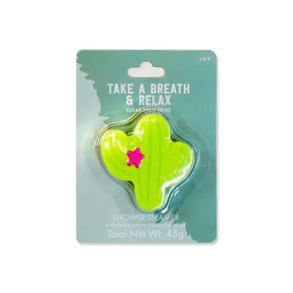 Take a Breath &‎ relax Cactus Shower Steamer