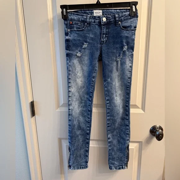 Hudson Jeans Kids Acid Wash‎ Blue Denim