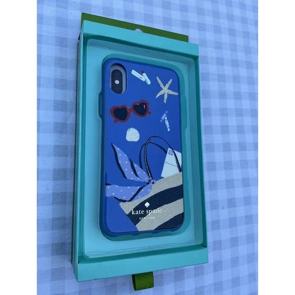 iPhone x Kate Spade Phone Case Beach Theme Seashell Starfish‎