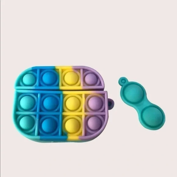 NWT- Airpods Pro PopIt Fidget Bubble Case