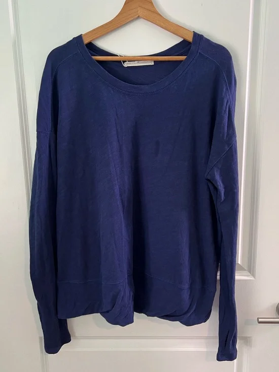 Peruvian Connection Bimini Crew Size Medium Blue