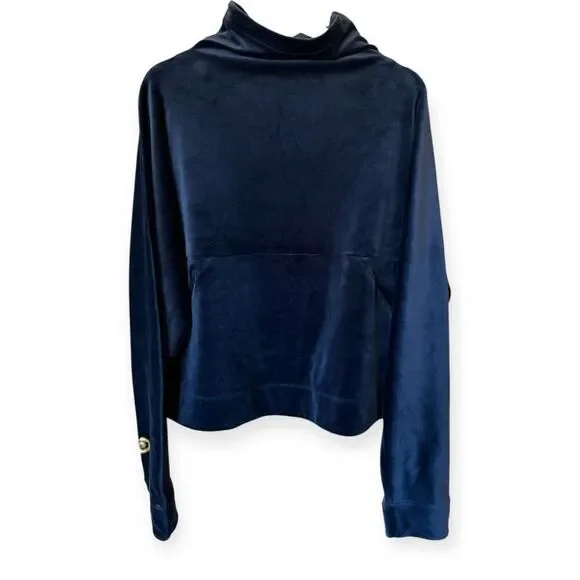 Prana Velour Phoenix Pullover Top Sweatshirt