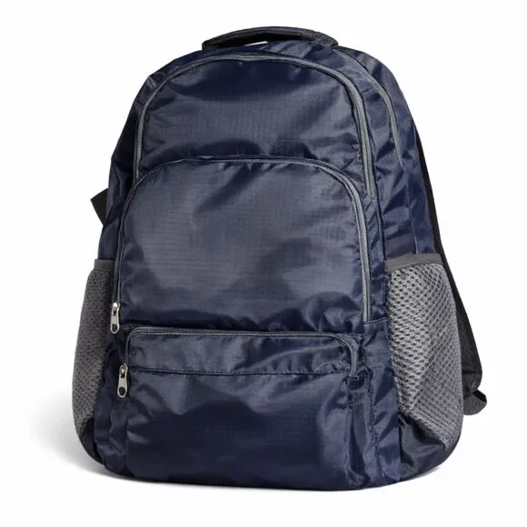 Foldable Packable Backpack – Lightweight Travel Daypack, Navy Blue