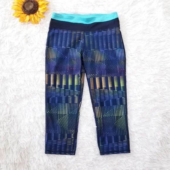 Patagonia Girls Centered Crop Tights Leggings Outdoors Large 12