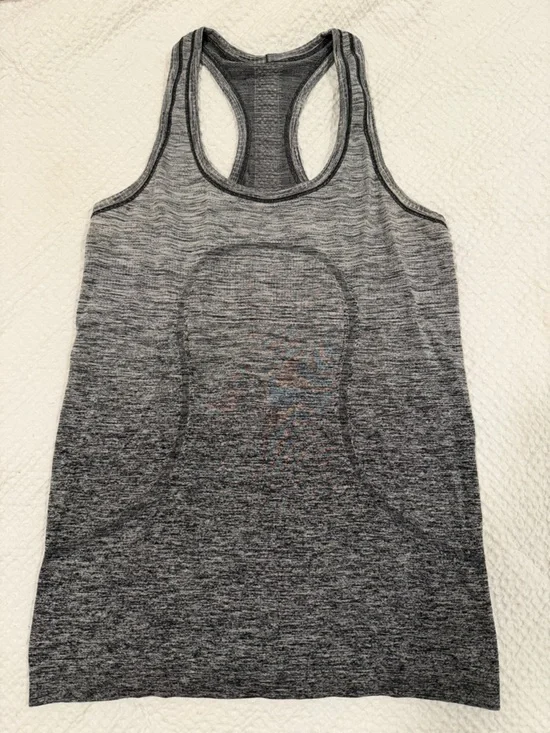 Lululemon Gradient Heather Gray Swiftly Tank
