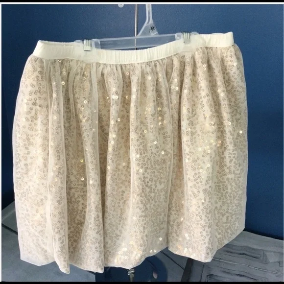 Cat & jack girls sequin skirt