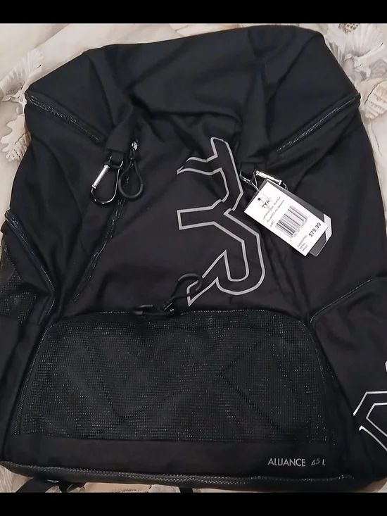 Black 'Alliance 45L' Sports Backpack