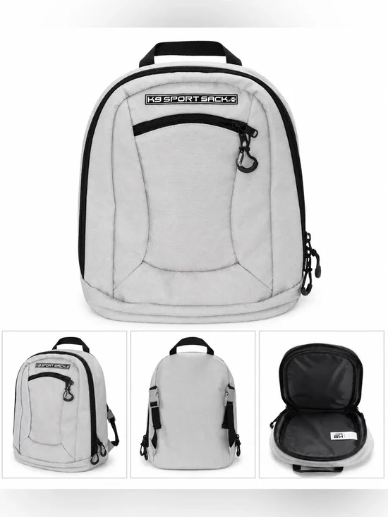 K9 Sport Sack Gray Dog Carrier Backpack Pet Travel Bag NWT Adjustable Straps