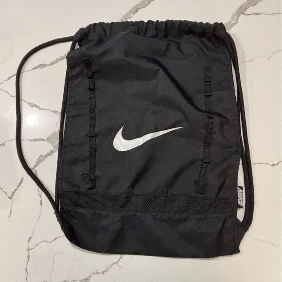 Nike Championship Basketball Clinic String Bag Black White Unisex Men’s Women’s