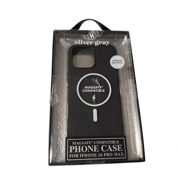 Brand New / Oliver Gray Magsafe Compatible Phone Case For iPhone 16 Pro Max