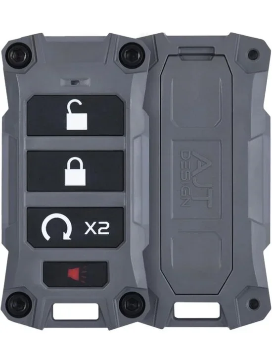 Custom Key Fob Case for Dodge Ram 2019+ | Durable Gray Replacement Cover