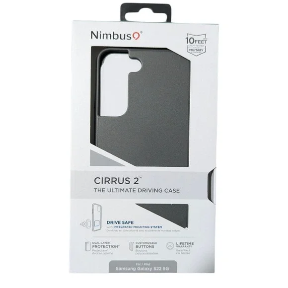 G7. Nimbus9 Cirrus 2 Case for Samsung Galaxy S22 5G Gray See‎ Description