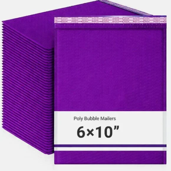 Poly Bubble Mailers Padded Envelopes‎ 50 Mailing Bags 6x10