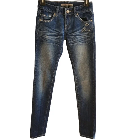 Interstate 101 Low Rise Denim Blue Jean's Sz 1