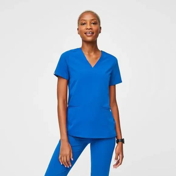 Figs Casma Three-Pocket Scrub Top XL