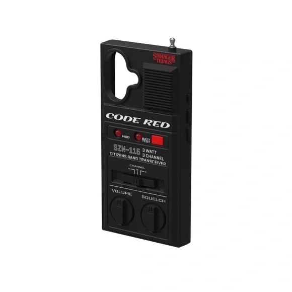 Stranger Things iPhone 17 WALKIE TALKIE Phone Case Code‎ Red NEW 2025