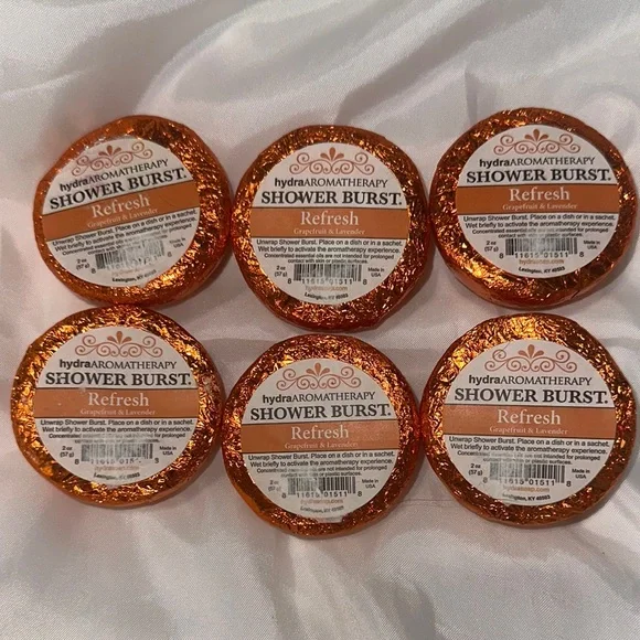 Shower Burst Refresh Orange HydraAromatherapy Refresh Grapefruit & Lavender