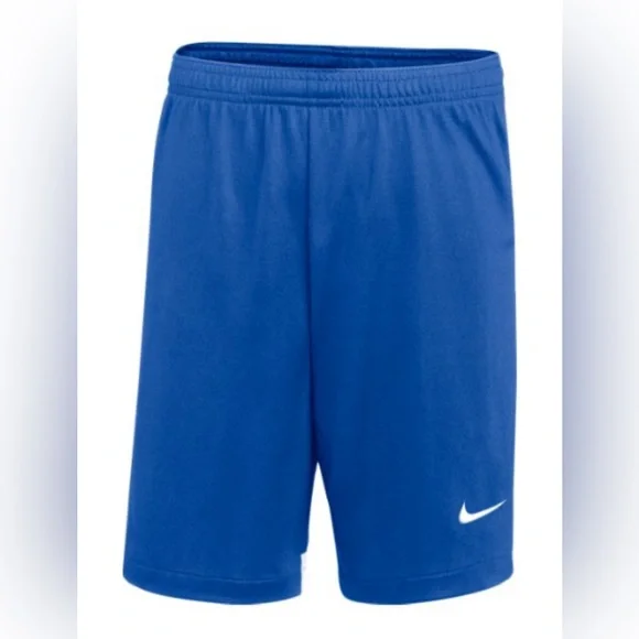 Nike Royal Blue Dri-Fit US Classic II Knit Cotton Shorts Size Medium