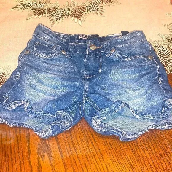 Little girls Levi shorts
