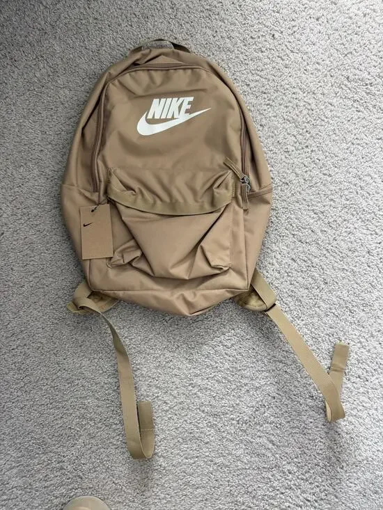 New Nike Tan Backpack-$37