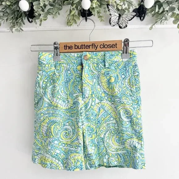 Little Boys Lilly Pulitzer Everglades shorts Size 4/5