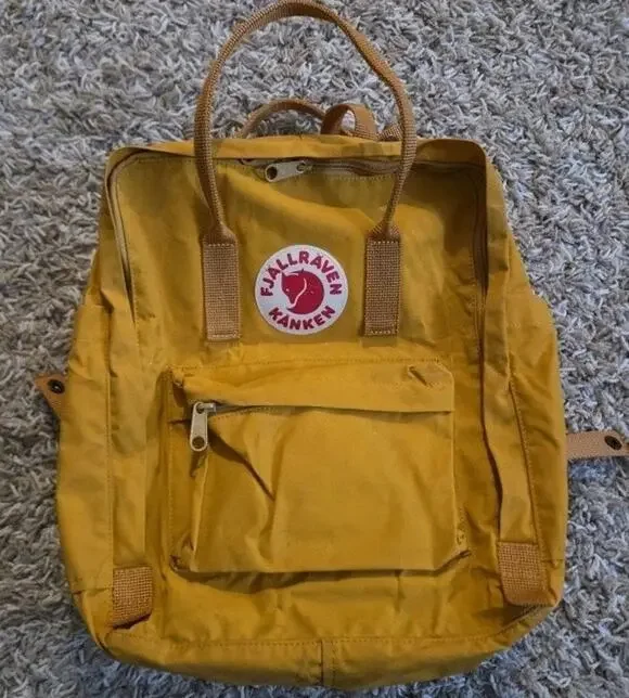 Fjallraven Kanken Classic Yellow Ochre 13