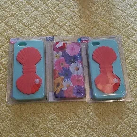 ✔ 5 for $25 iPhone 6/6S phone case lot