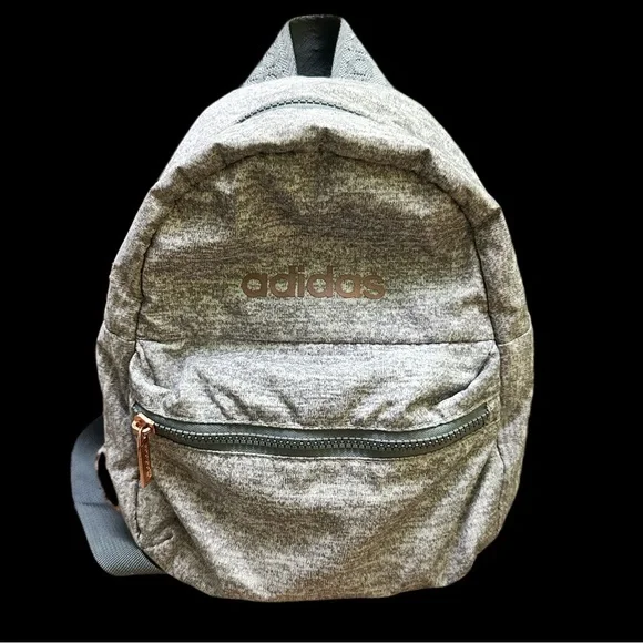 Adidas Gray Backpack with Classic Design