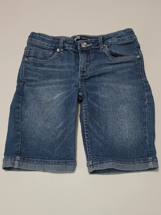 LEVI'S Kids Bermuda Medium Wash Denim Shorts Sz 10