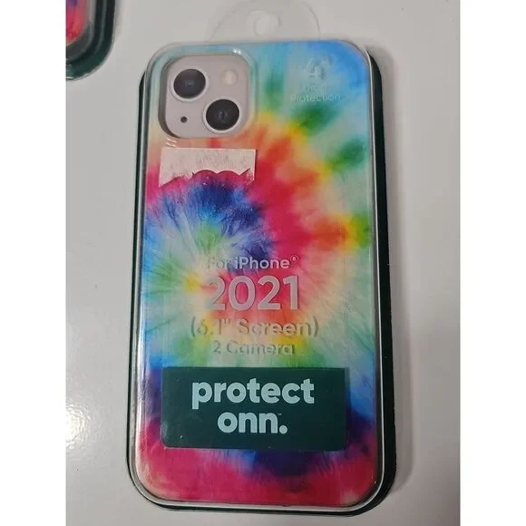 onn. iPhone 13 Phone Case Durable Gel Cellphone Protector 2021 6.1