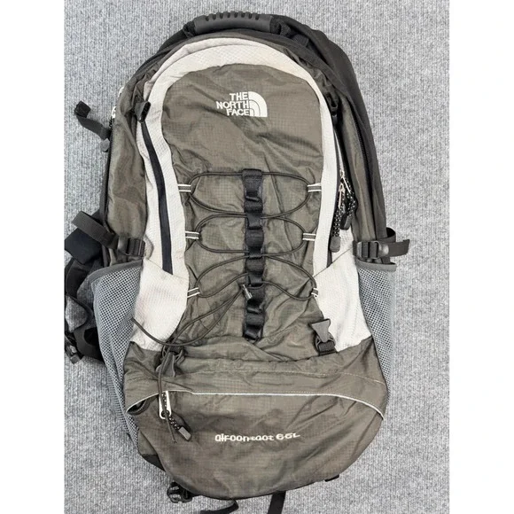 The North Face Aircontact 65L Backpack Vintage Green Grey Hiking Travel Bag PV