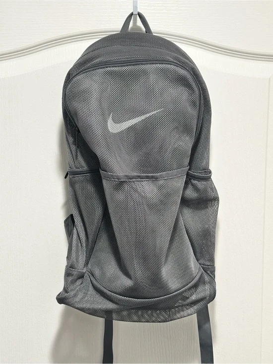 Nike Gray Mesh Backpack - NWOT