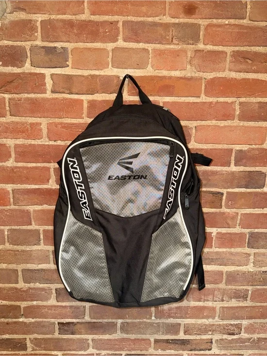 Easton Black and Gray Men's Athletic Backpack