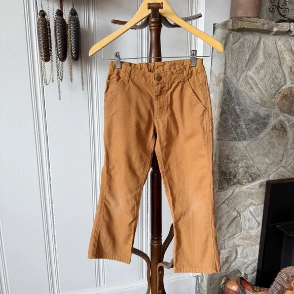 Carhartt Tan Canvas Cargo Pants
