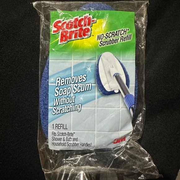 Scotch-Brite No-Scratch Scrubber Refill for Shower Bath‎ Discontinued Household