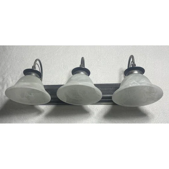 Color: Antique Black 3 Bulb Vanity Light for Bathroom - 3 Available $20 Each