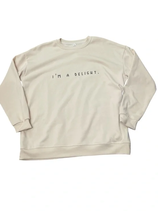 Cream Crewneck Sweatshirt - 