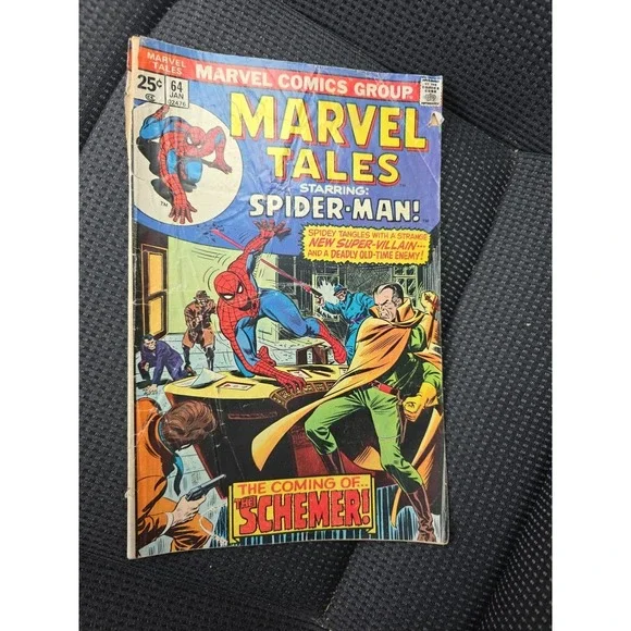 Marvel Tales Starring Spider-Man #64 January 1976 The Schemer! Marvel Comics