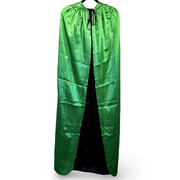 Crizcape Reversible‎ Satin Hooded Cape Witch Warlock Superhero Fairytale