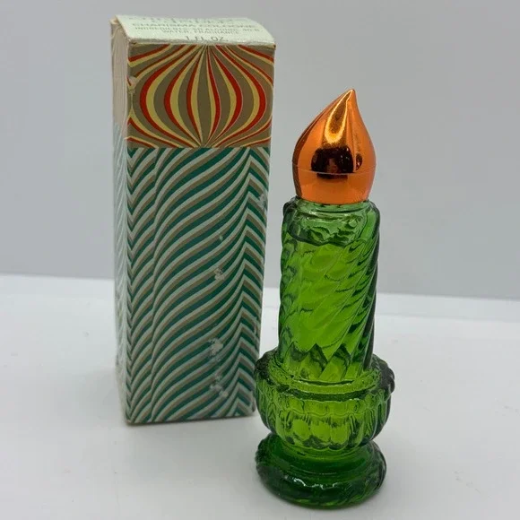 Avon‎ Christmas Candle Charisma Cologne, Vintage Holiday Collectible Vintage