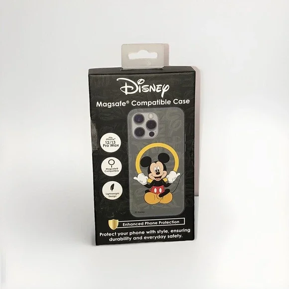 Disney Mickey Mouse MagSafe Case for iPhone 12/13 Pro Max - Cute & Durable Cover