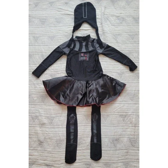 Costume STARS WARS‎ Darth Vader dress girl size medium GUC
