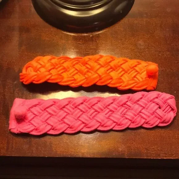 (5/$25) The GO Exchange Cuff Bracelets, pink & orange