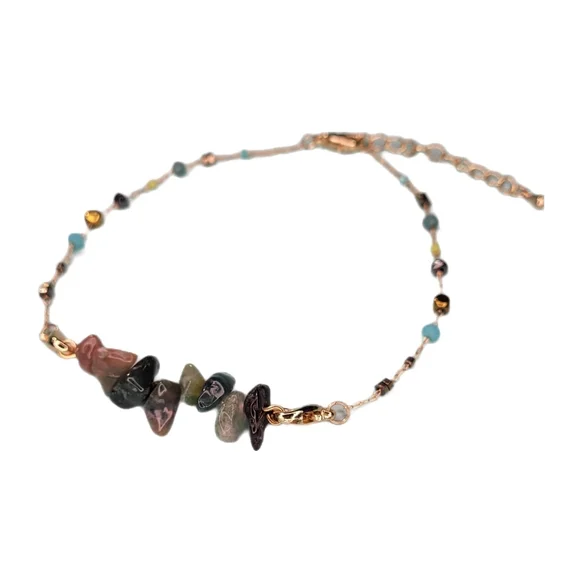 Agate Stone Adjustable Gemstone Bracelet